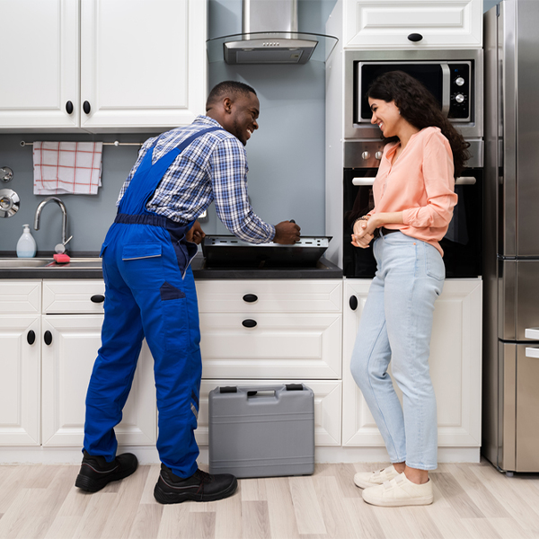 can you provide an estimate for cooktop repair before beginning any work in Red Rock